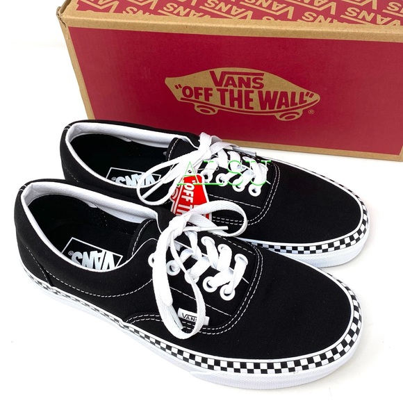 VANS Check Foxing Canvas Black Women’s Sneakers - Picture 7 of 9